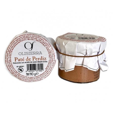 Pate de perdiz elaborado con aove Olisierra